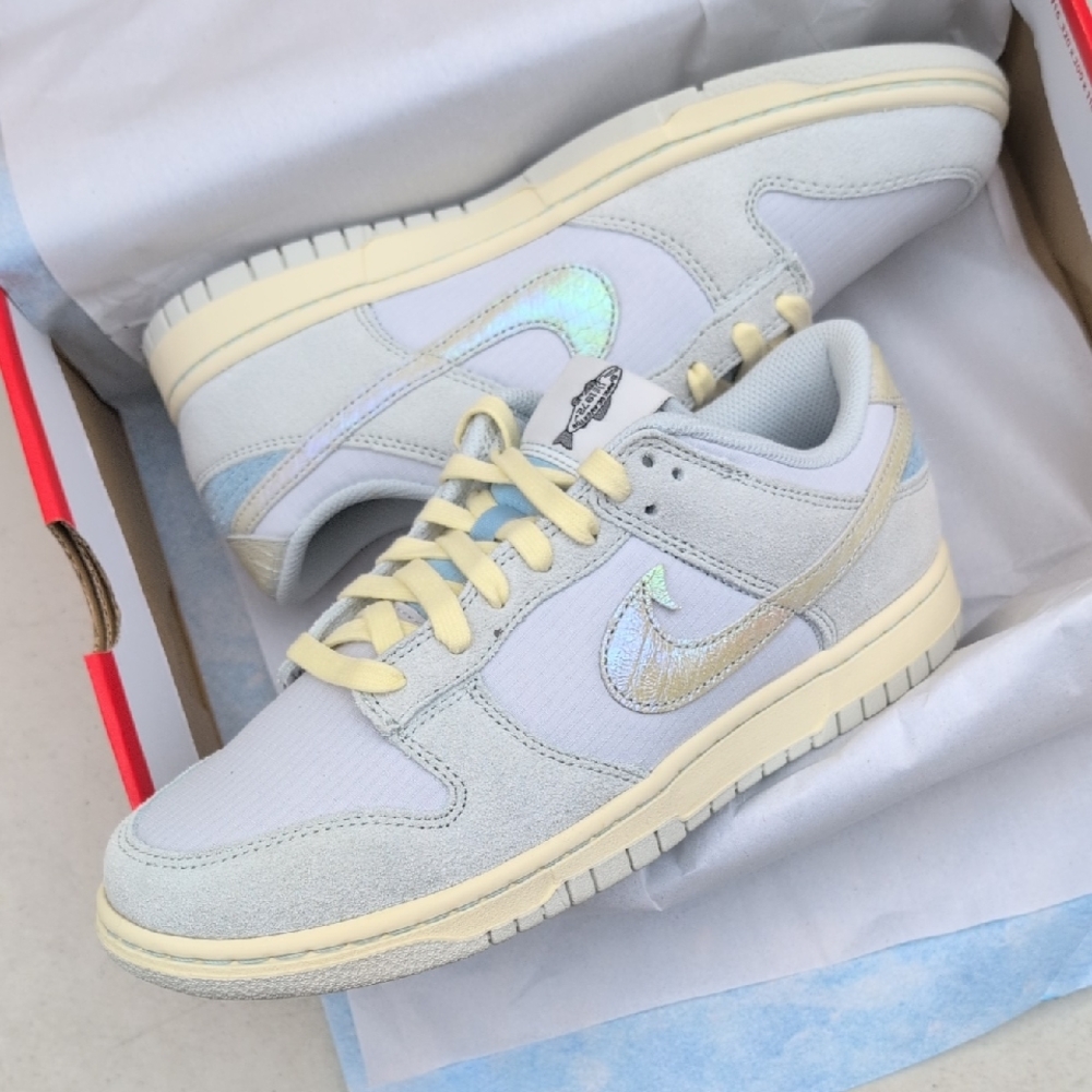 Nike Dunk Low Retro Special Edition - Gone Fishing Salmon - Size 8 - DV7210-001